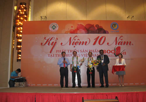 10 years celebrations of Boom Flower in Vietnam