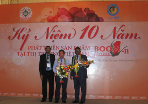 10 years celebrations of Boom Flower in Vietnam